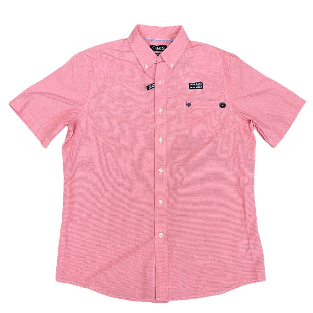 NWT Chaps Button Down Shirt Men Size Large
